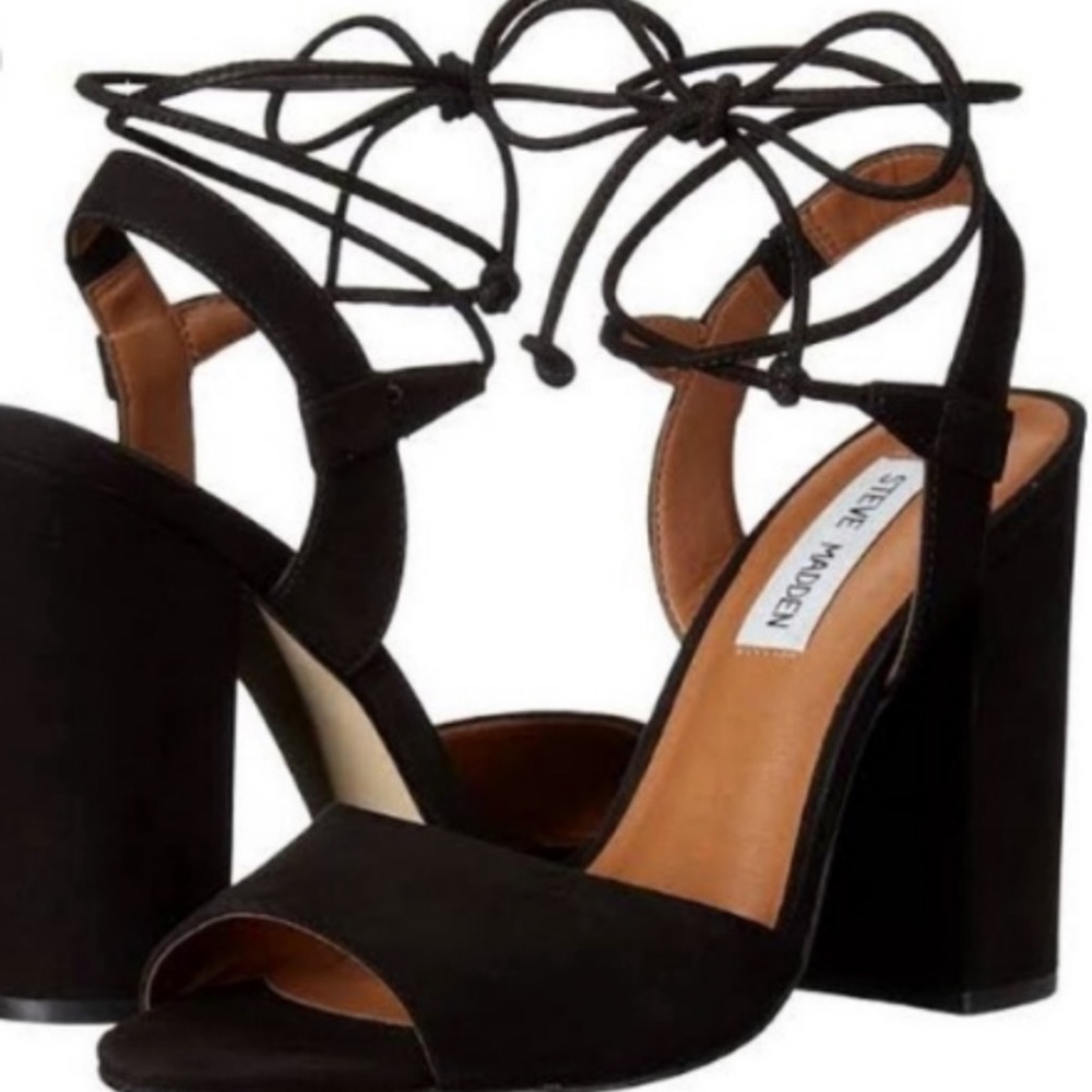 Black steve madden heels
